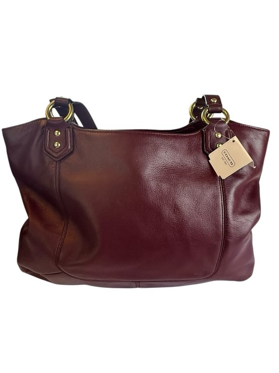 COACH Burgundy with Buckle Accent NWT vintage inspired, y2k 